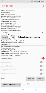 Cara Mengunci Signal 4G Only atau LTE Only android