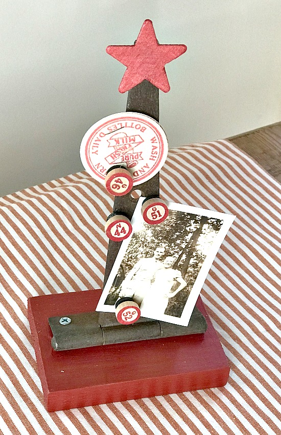 Rusty Hinge Photo Christmas Tree