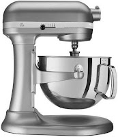 KitchenAid Professional 600 Series 6-Quart Bowl-Lift Stand Mixer with power hub for optional additional attachments, 575 watt motor, 10 speeds, 67-point Planetary Mixing Action