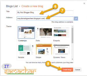 Blogspot पर एक Free Blog कैसे बनाएं
