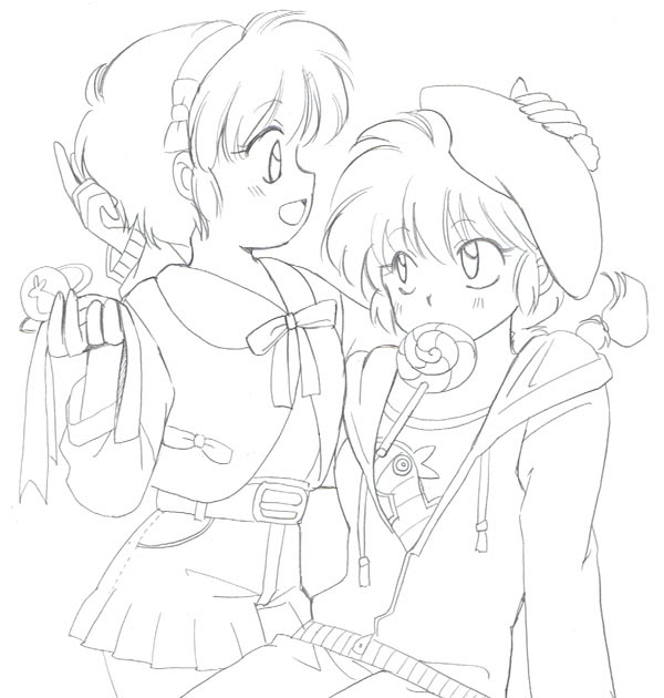 かわいいよ らんあ祭り 塗り絵企画 第1弾 らんま あかね Fox Trot