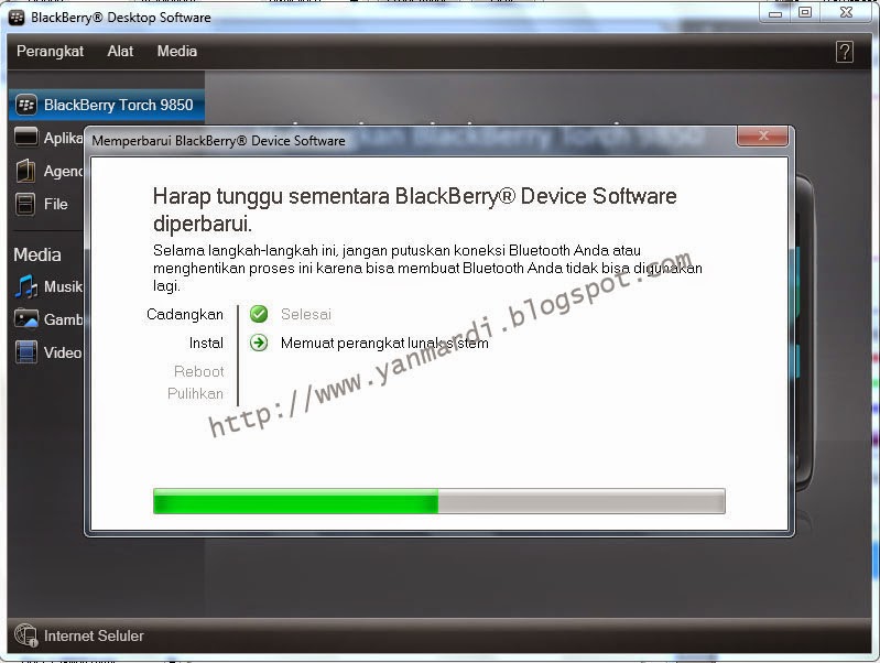 Blackberry desktop mang with or without media manager 5.0.1