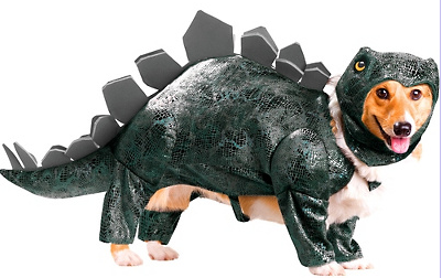 La Guarida Geek: Disfraces para que tu perro parezca dinosaurio