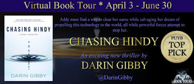 #GiveAway #Interview ~ Chasing Hindy By Darin Gibby ~  @daringibby