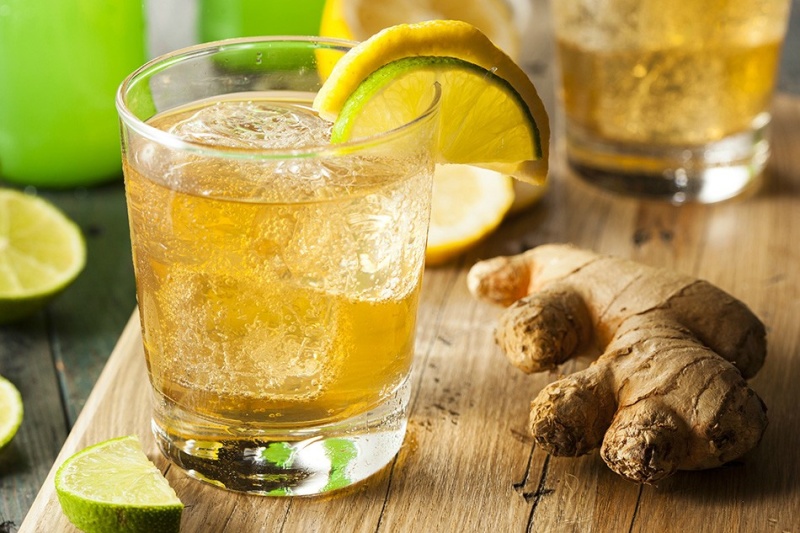 Ginger ale casero Qlinario