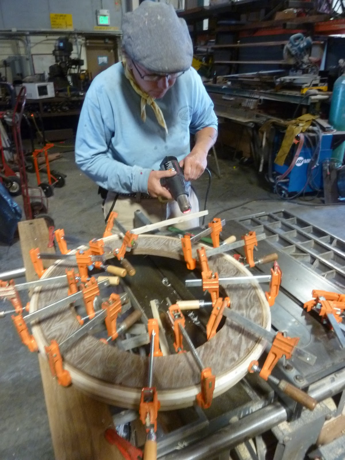 Skinboat Journal Hot Air Wood Bending