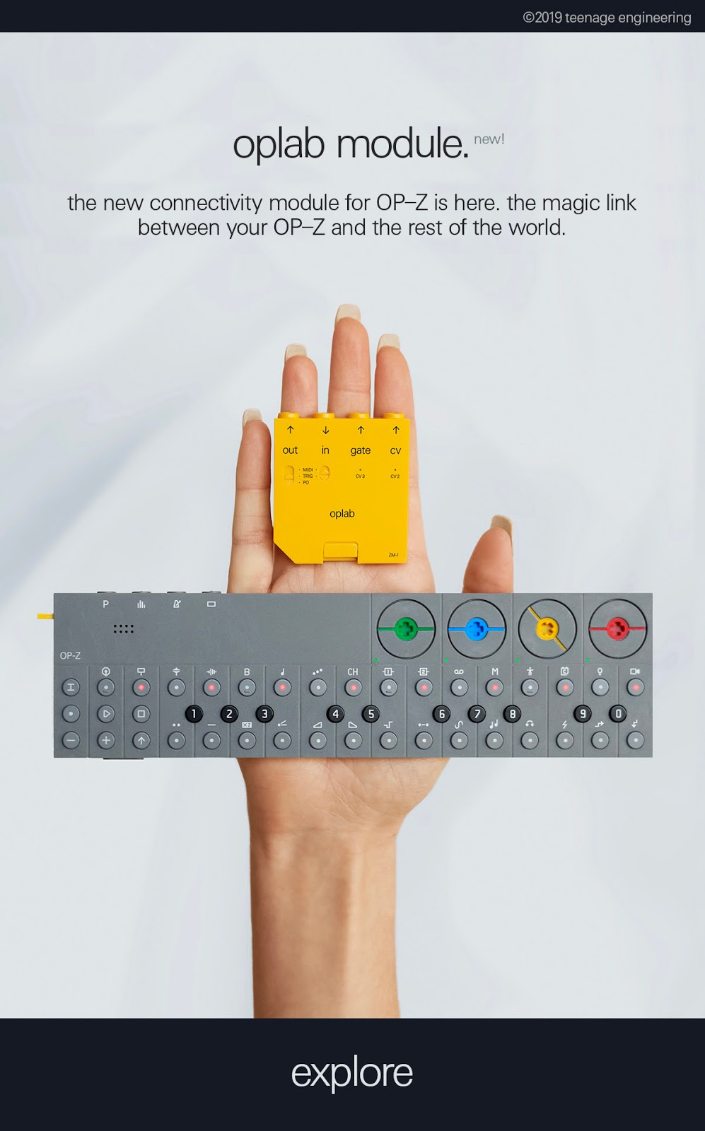 MATRIXSYNTH New "oplab module" adds CV, Gate & MIDI to the Teenage