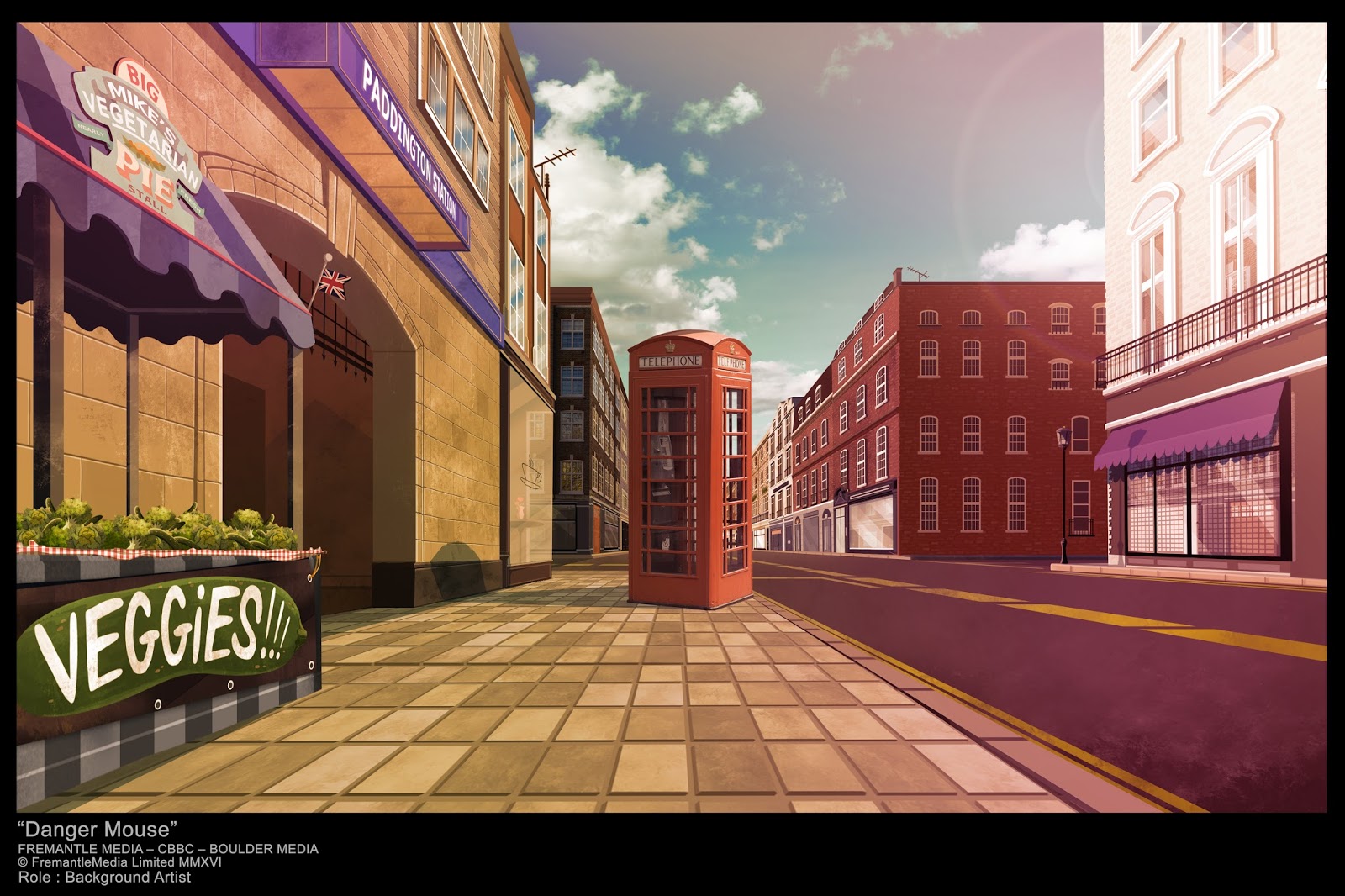 Alana&rsquo;s Place: Danger Mouse Season 1 Backgrounds I did