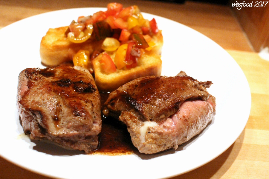 WesFood - Herr Westerhausen kocht ...: Saltimbocca mit Gorgonzolafüllung