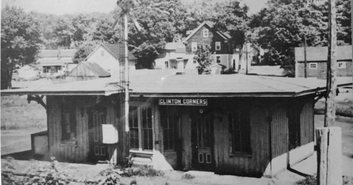 Vintage Railroad Pictures Central New England Depot, Clinton Corners, N.Y.