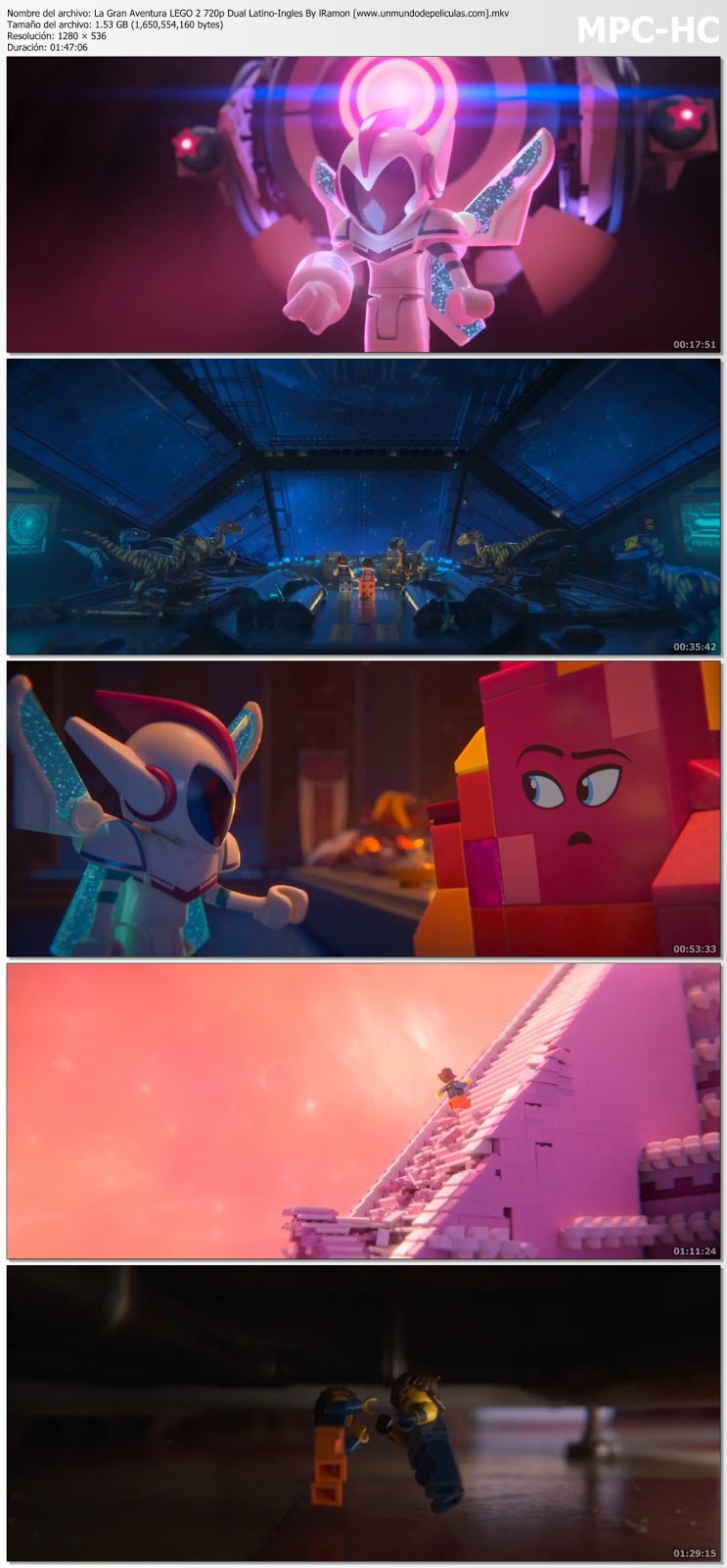 Capturas de la película.