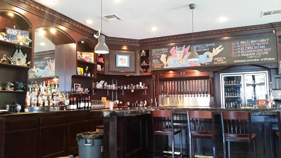 Kleefeld On Comics Business My Pas Basement My Pas Basement Is The Name Of An Atlanta Area Bar And Grill They Re Notable For Two Things First Have A Wide Selection Craft Beers