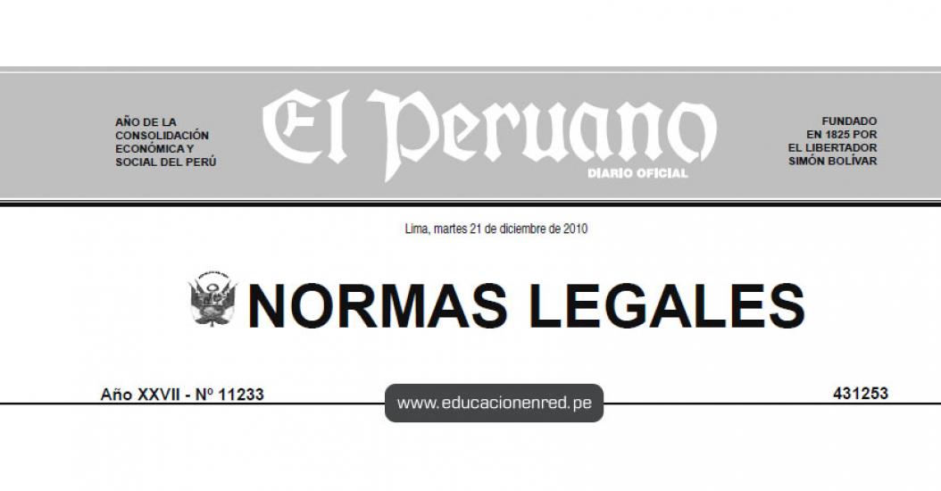 Ley Nº 29635 - Ley de Libertad Religiosa Ley Nº 29635 - Ley de Libertad Religiosa