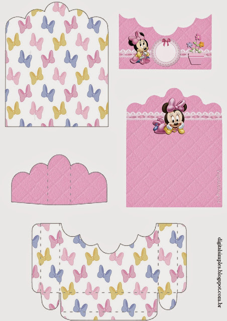 Lovely Minnie Baby: Free Printable Candy Package Support