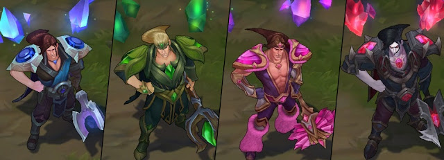 4/5 PBE Update: Taric Champion Update, Infernal Diana, SKT T1 skins, and mo...