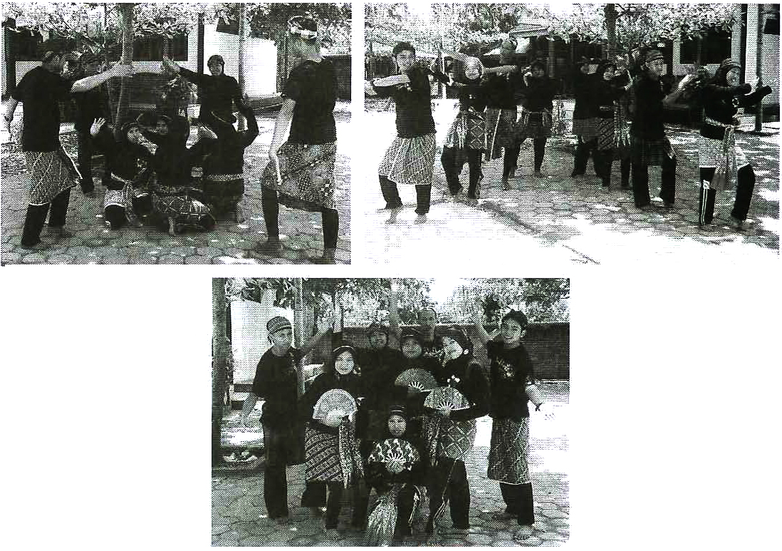 Naskah Desain Rangkaian Pola Langkah Gerak Tari Secara Individu maupun