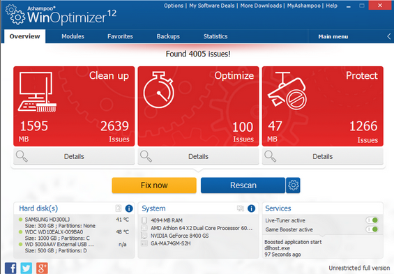 ashampoo winoptimizer 12 full ashampoo winoptimizer 12 full