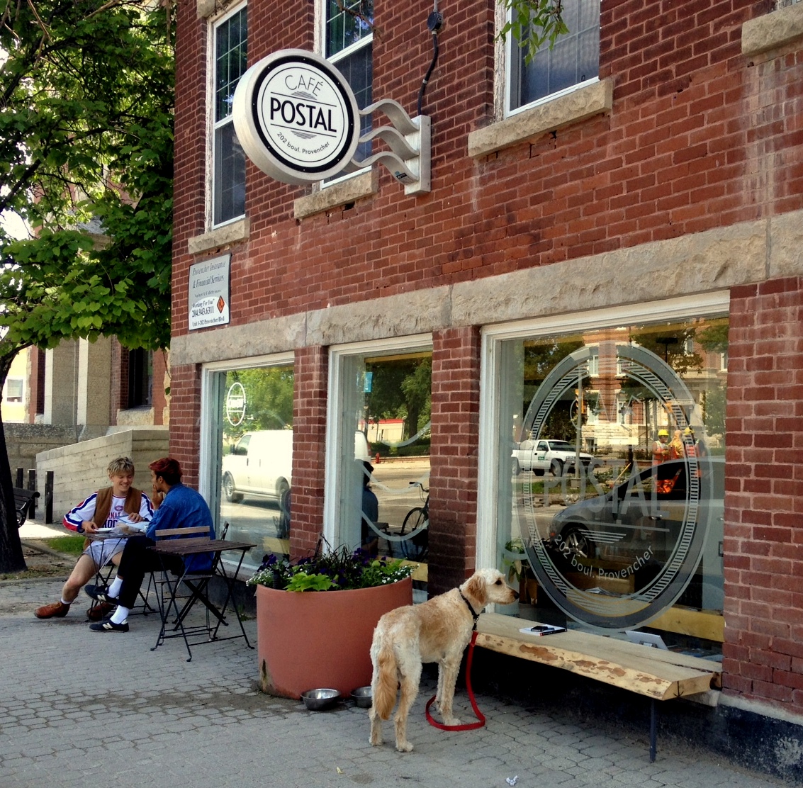 The Murray Chronicles Café Postal in St. Boniface