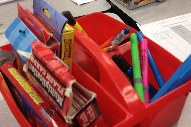The Resourceful Teacher The Red Buckets