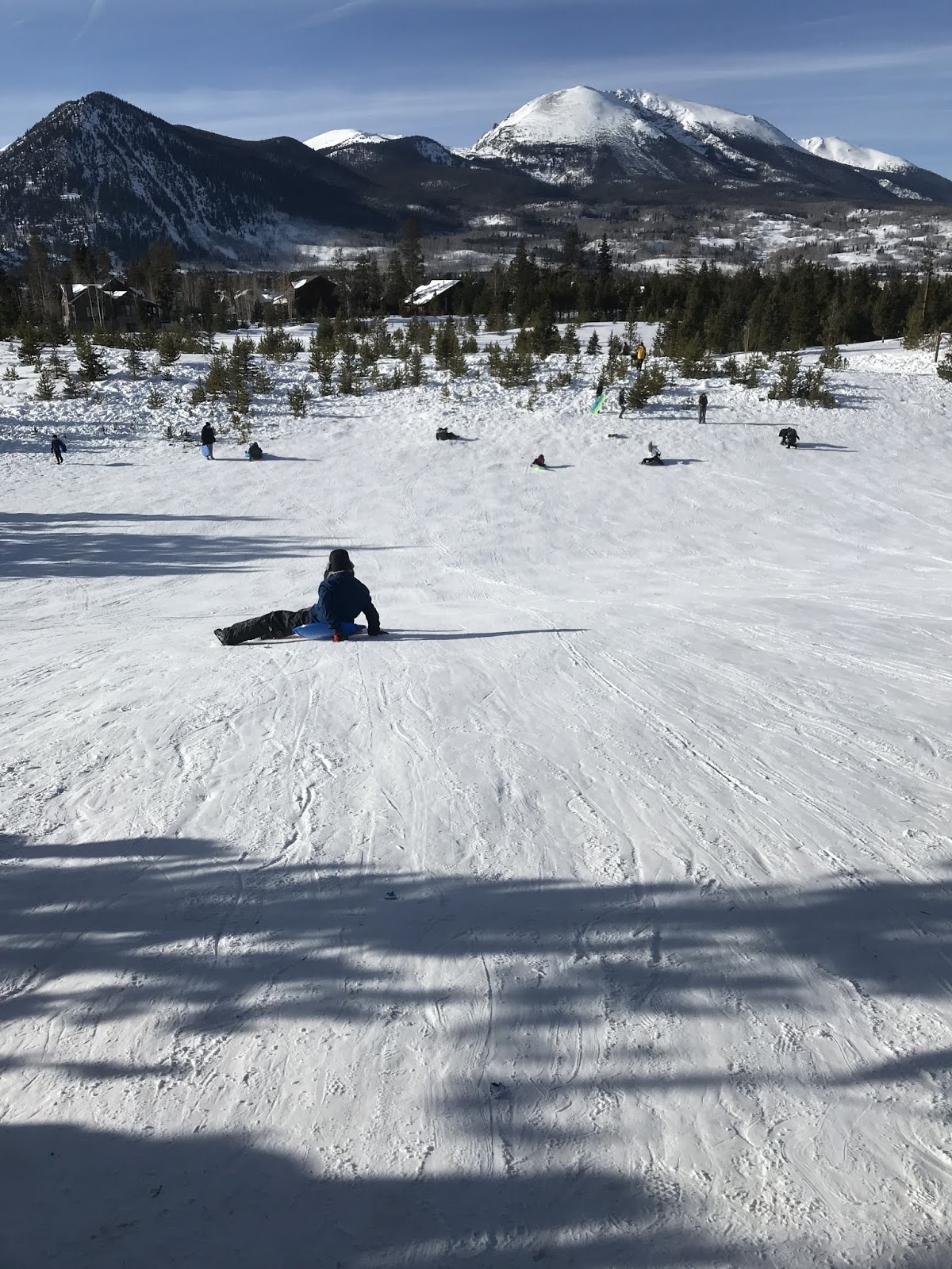 Keeping Up with the Shields Sledding fun in Frisco!