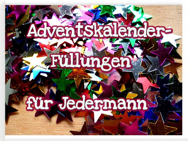 Füllungen für Adventskalender