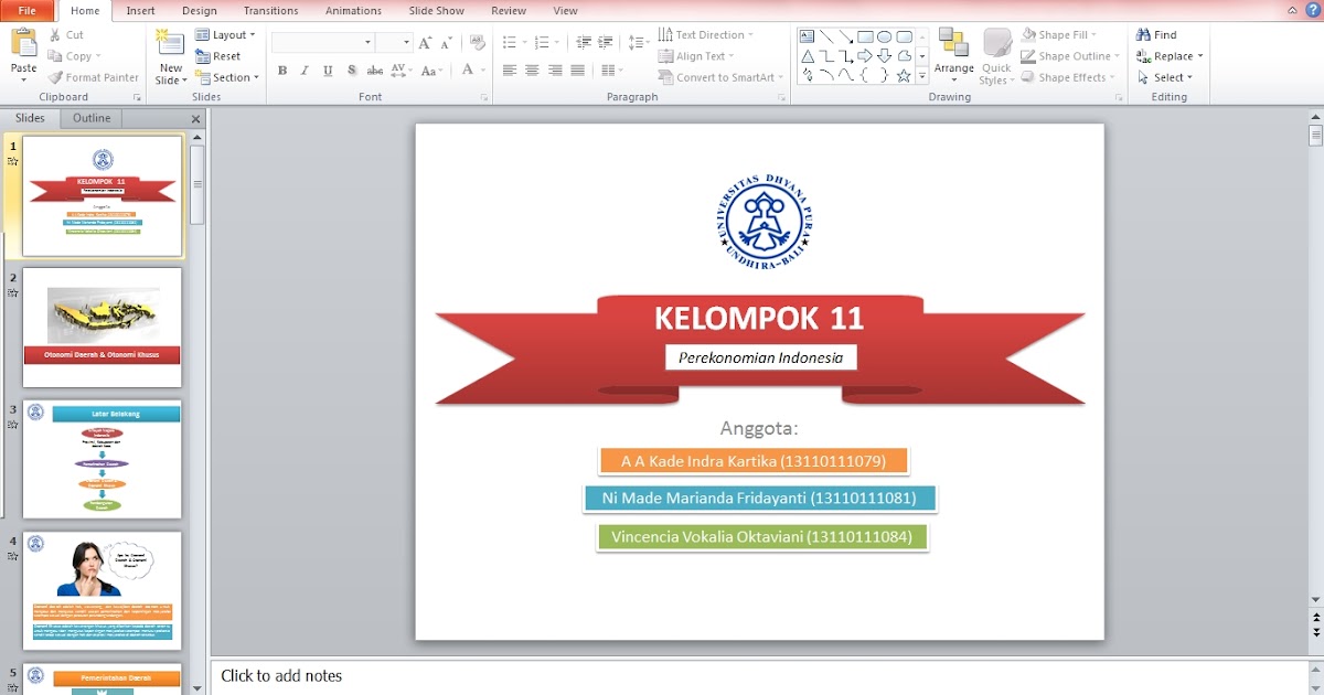 Contoh Makalah Power Point 2010