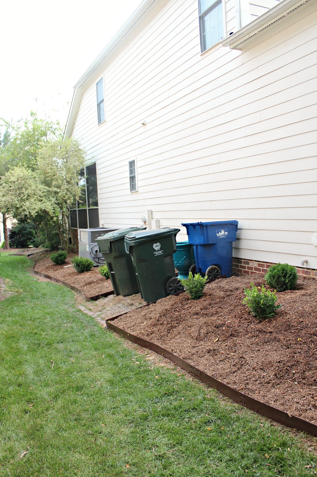 carolina on my mind Trash Can Enclosure Part 1