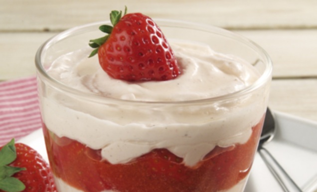 Erdbeer Mascarpone Creme Dessert A La Kleiner Auge — Rezepte Suchen