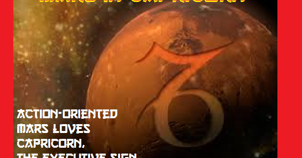 Mars capricorn