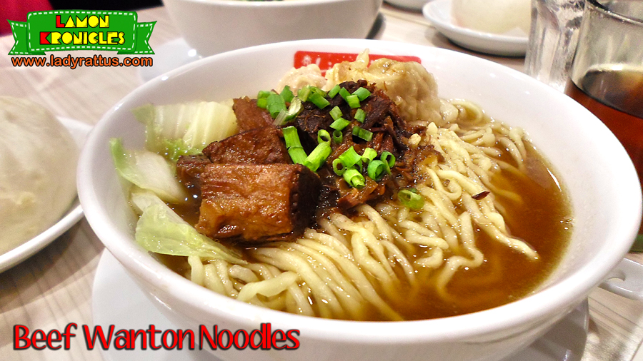 Ling Nam Beef Wanton Noodles