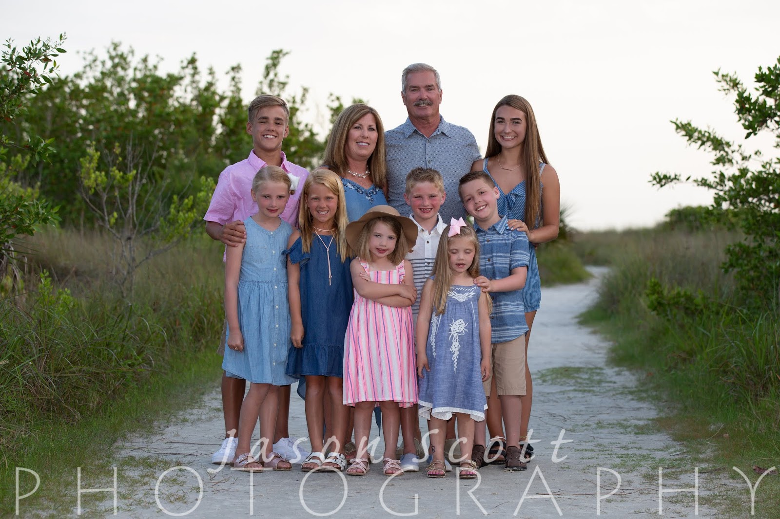 Siesta Key Beach Portraits Vardaman Family Jason Scott Photography