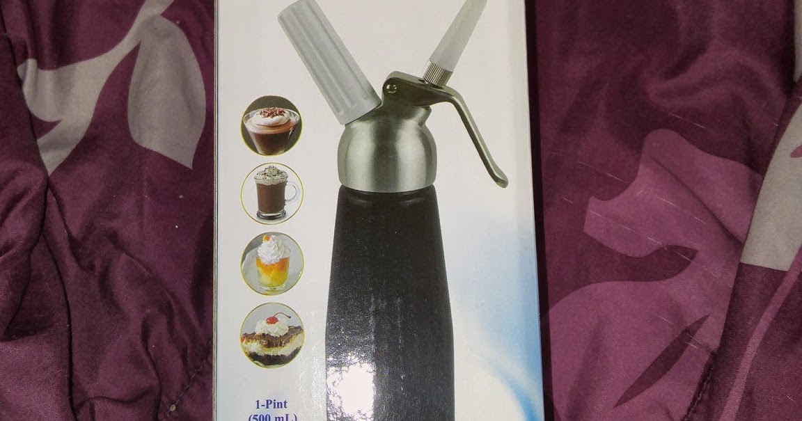 SimplyMe Reviews Review EurKitchen Professional Whipped Cream Dispenser