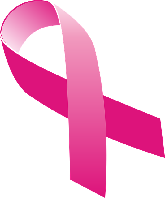 Ribbon Symbol Cancer Mama Chest Rosa Women Adult