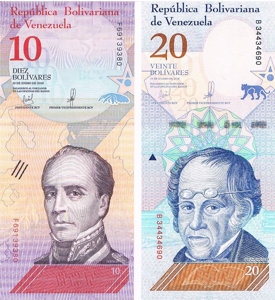 Rainbow_stamps_and_coins Currency Today Venezuela 12