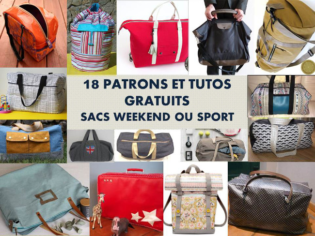 Tuto #diy : coudre un sac sport chic et/ou un sac week-end , Le Sac NILA 🥰  