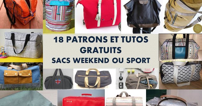 Tuto #diy : coudre un sac sport chic et/ou un sac week-end , Le Sac NILA 🥰  