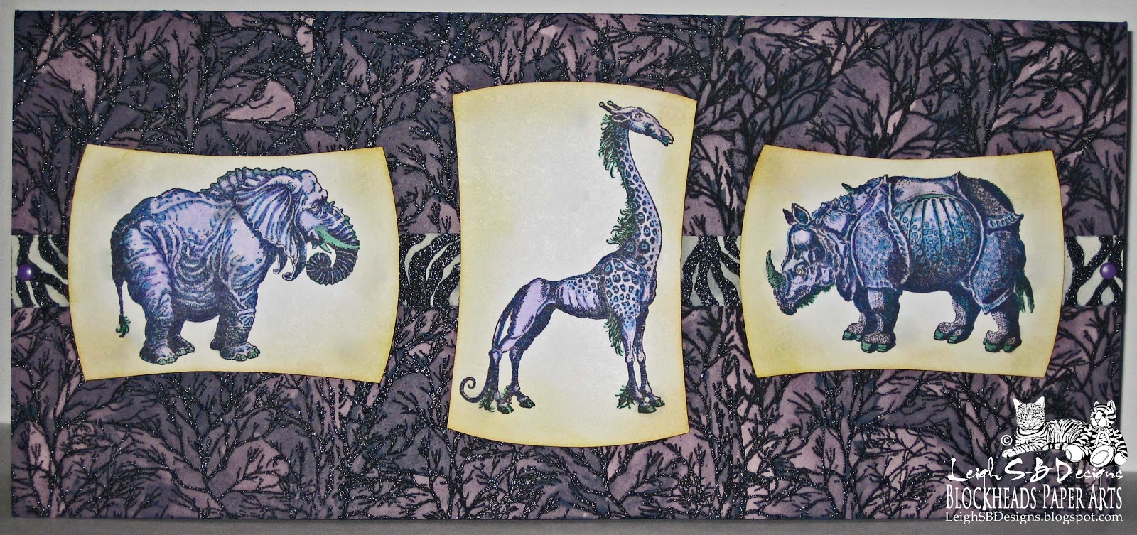 LeighSBDesigns "The Isle of Aud Parade" Oversized Card Spotlight on