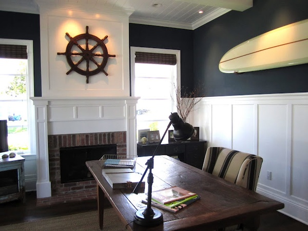 Decorating With A Ship Wheel | Nautical Handcrafted Decor Blog