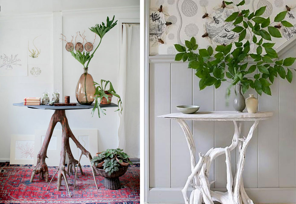 HOUSE FURNISHING WITH LOG AND BRANCHES 28 IDEAS OF NATURAL DECORATION