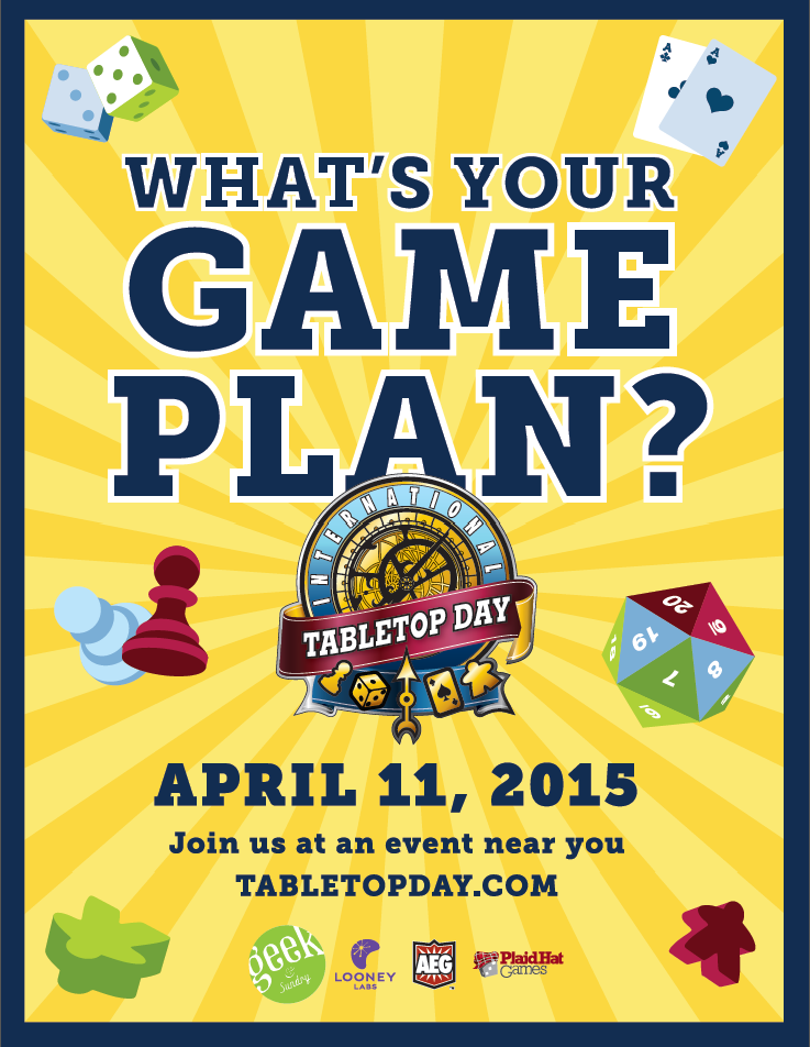 Celebrate International Tabletop Day in Windsor on April 11th Windsor