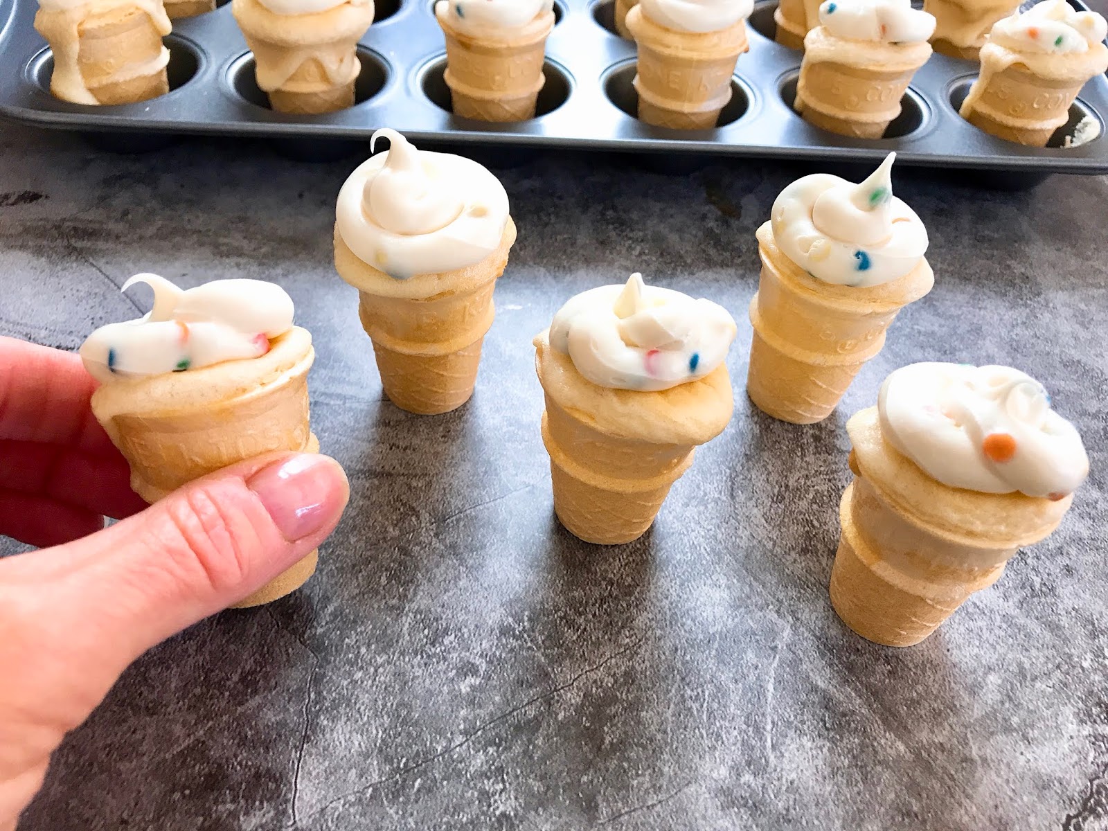 Ice Cream Cake Cones