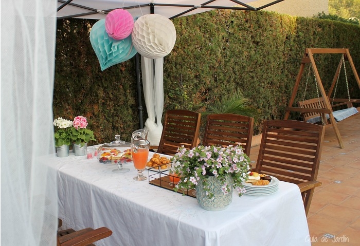 Cómo decorar una carpa para una fiesta al aire libre - Guia de jardin