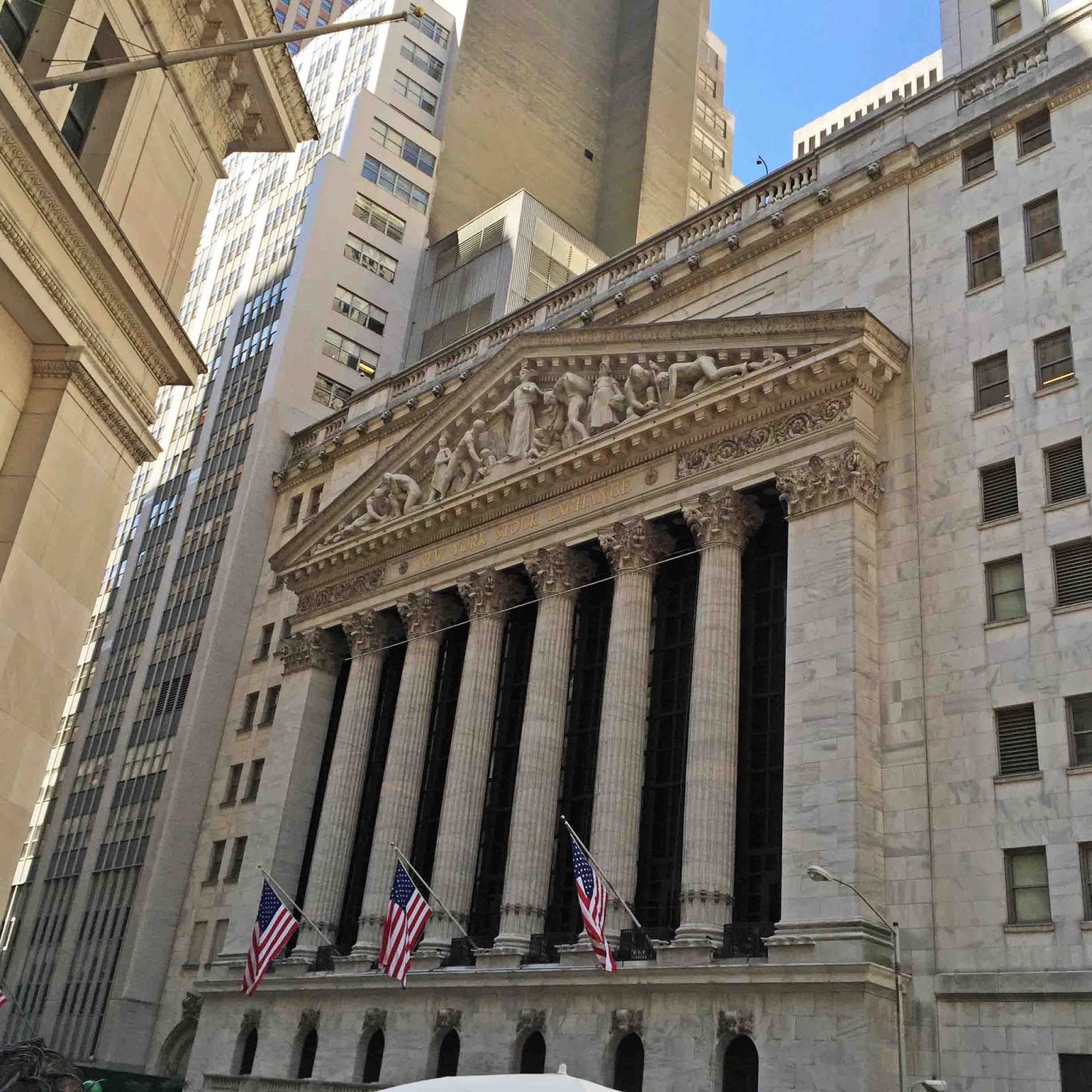 MARIETTE'S BACK TO BASICS: New York Stock Exchange