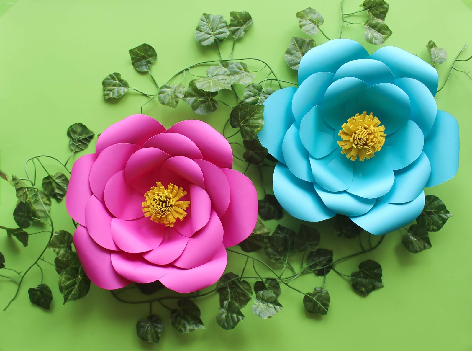 Como hacer flores de papel 🌸🌹🌼 | PartyPop DIY