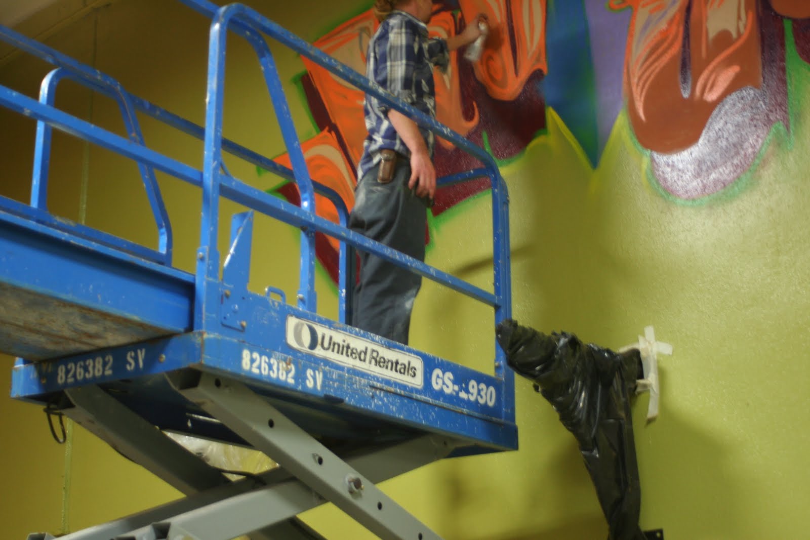 Art of D.Kelly Graffiti Letters for Gilroy MMA