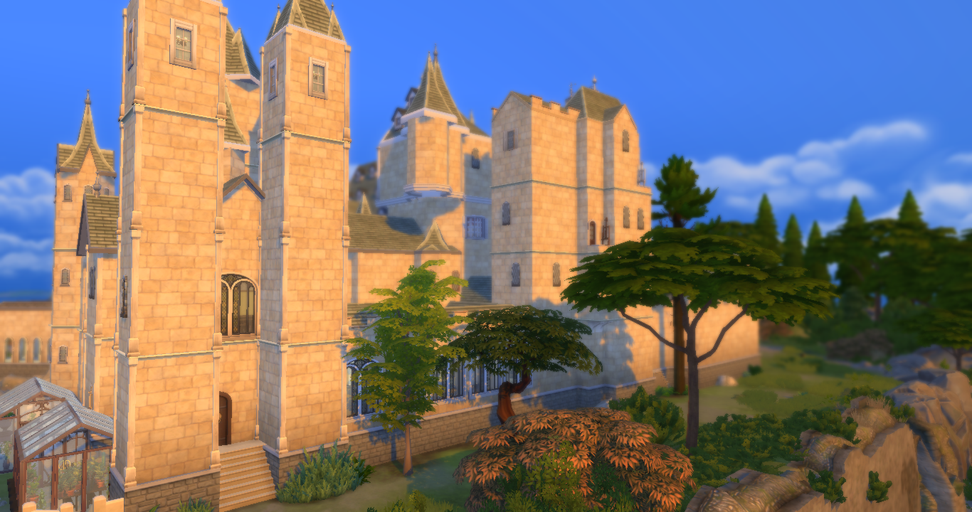 Hogwarts The Sims 4 ปราสาทฮอกวอตส์ The Sims 4