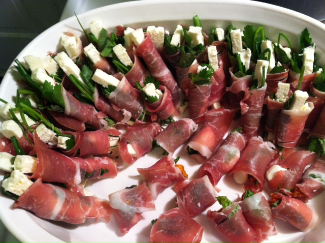 The Unabashed Kitchen Wench: Prosciutto Wrapped Feta