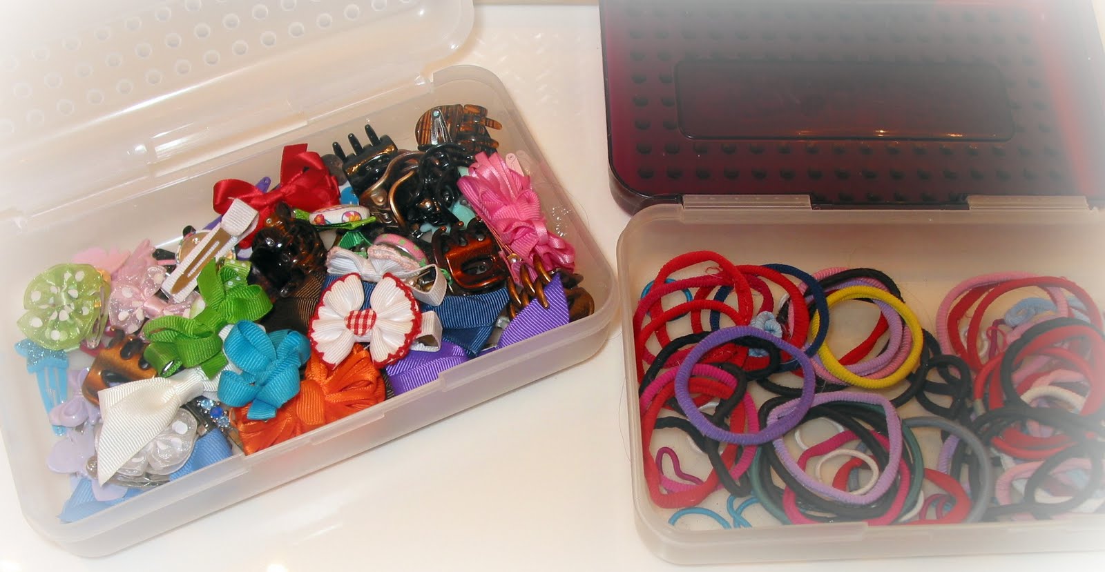 ORGANIZED R U Organizing GIRLS hair accessories!!!