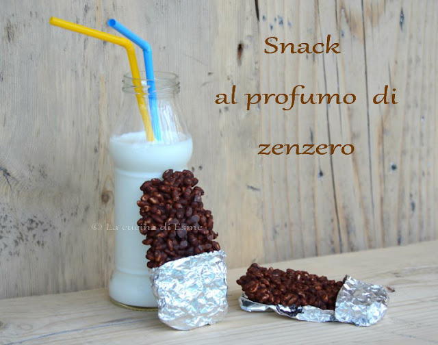 snack al profumo di zenzero e ... le ricette finaliste!