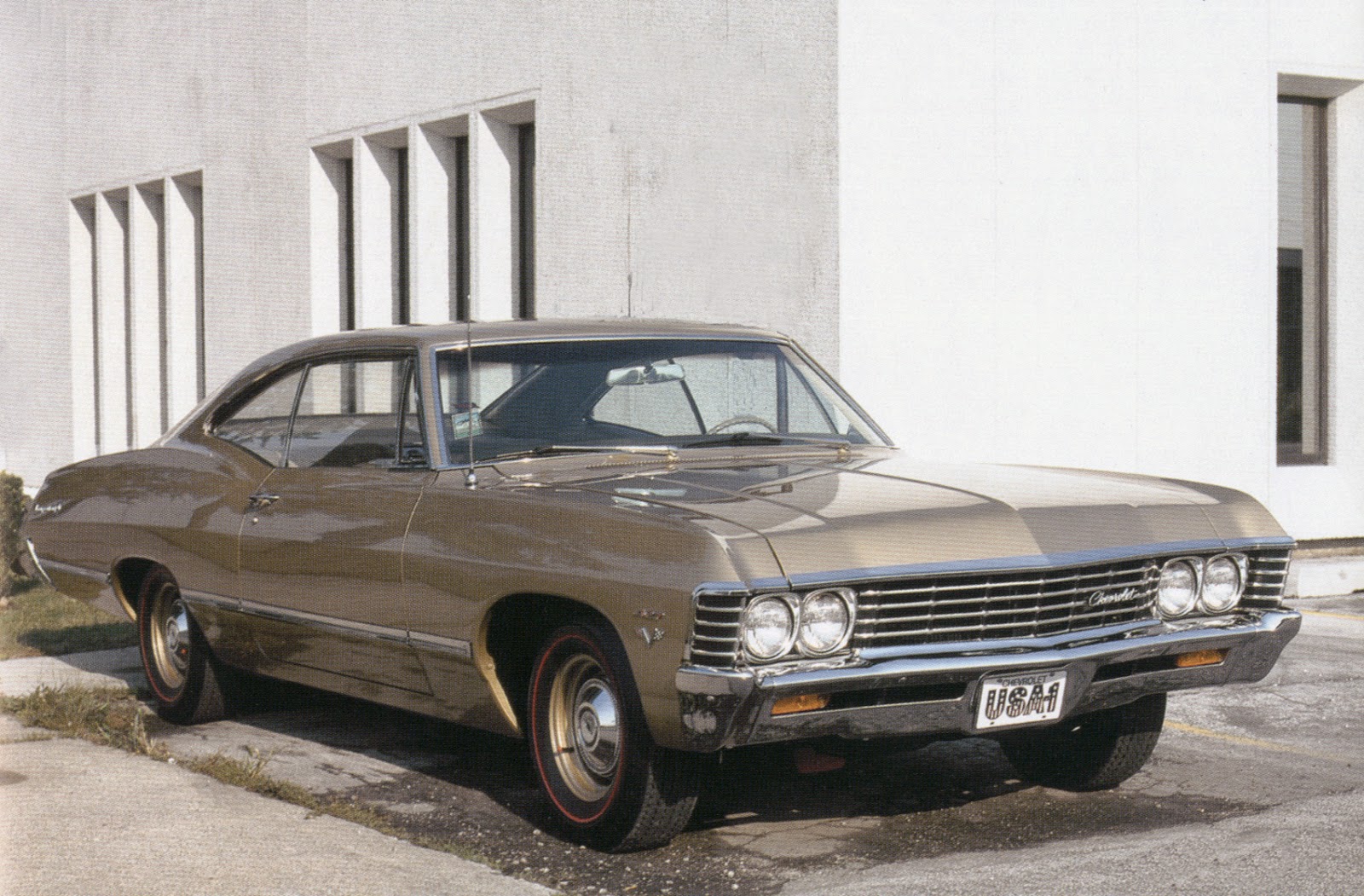 Some Impalas were made with the 427 engine and no SS package.